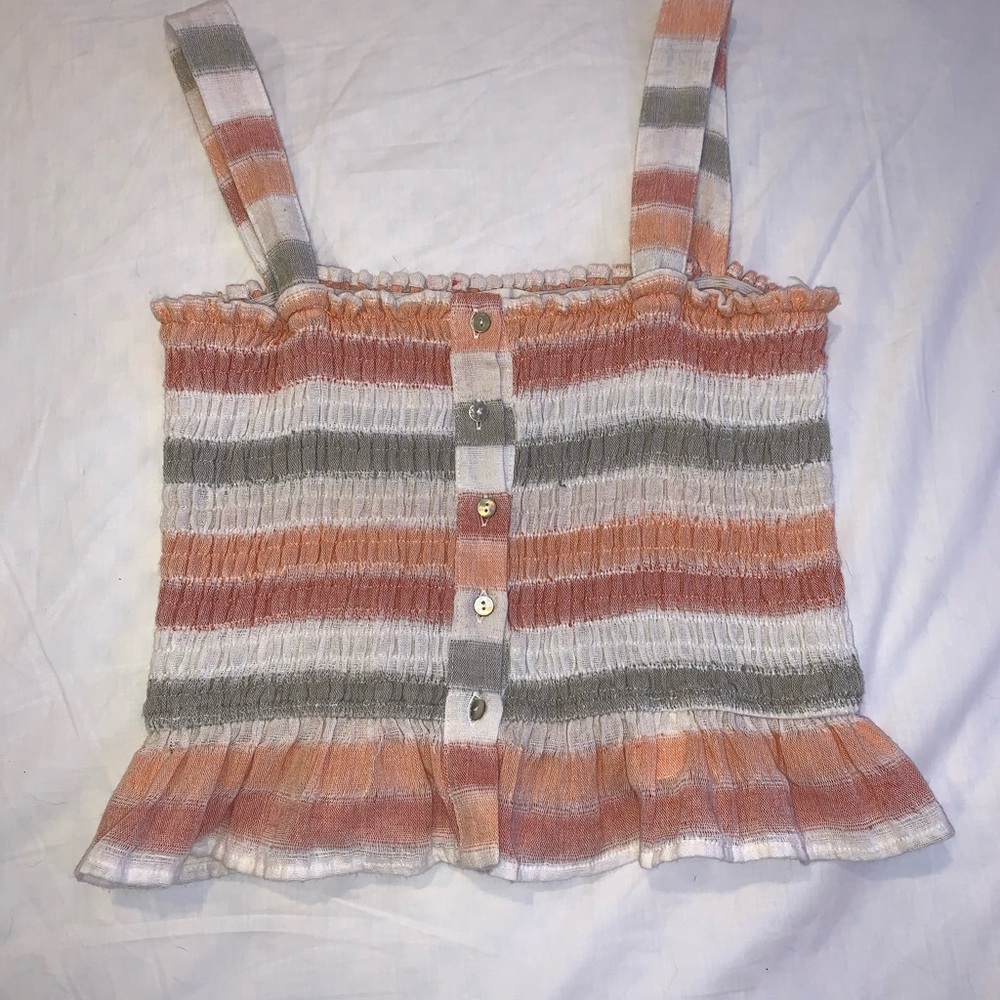 “The Impeccable Pig” boutique Smocked Top